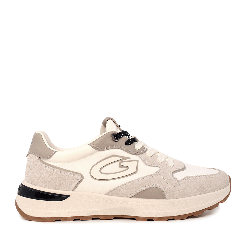 Sneakers bărbați Alberto Guardiani Levante Nylon albi 811BP61032VA