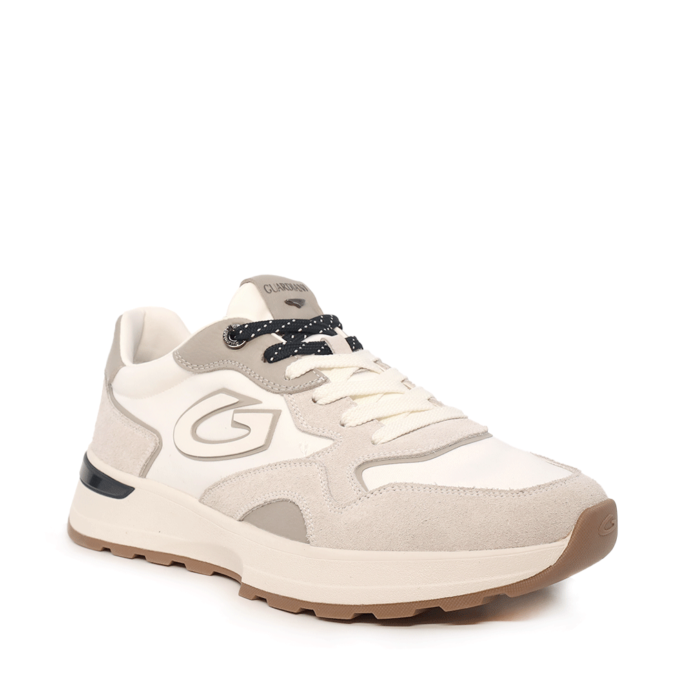 Sneakers bărbați Alberto Guardiani Levante Nylon albi 811BP61032VA - imagine 2