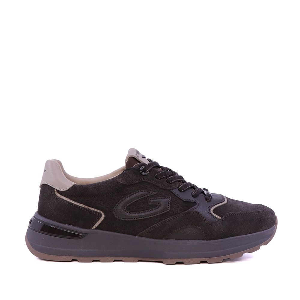 Sneakers bărbați Alberto Gurdiani Levante Suede maro din piele 812BP62002VM