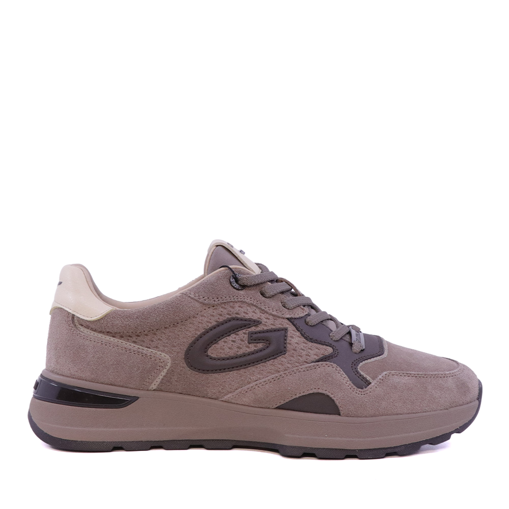 Sneakers bărbați Alberto Gurdiani Levante Suede taupe din piele 812BP62002VTA
