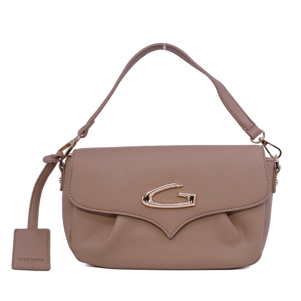 Poseta crossbody femei Guardiani Origami taupe 811POSSGCS002TA
