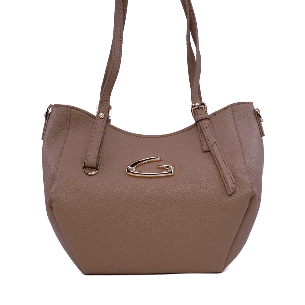 Poșetă tote femei Guardiani Origami taupe 811POSSGTT006TA