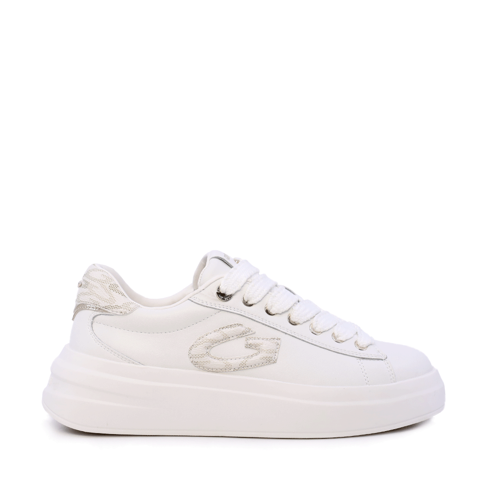 Adidasi femei Alberto Gurdiani Aeris Logo albi 811DP61510A