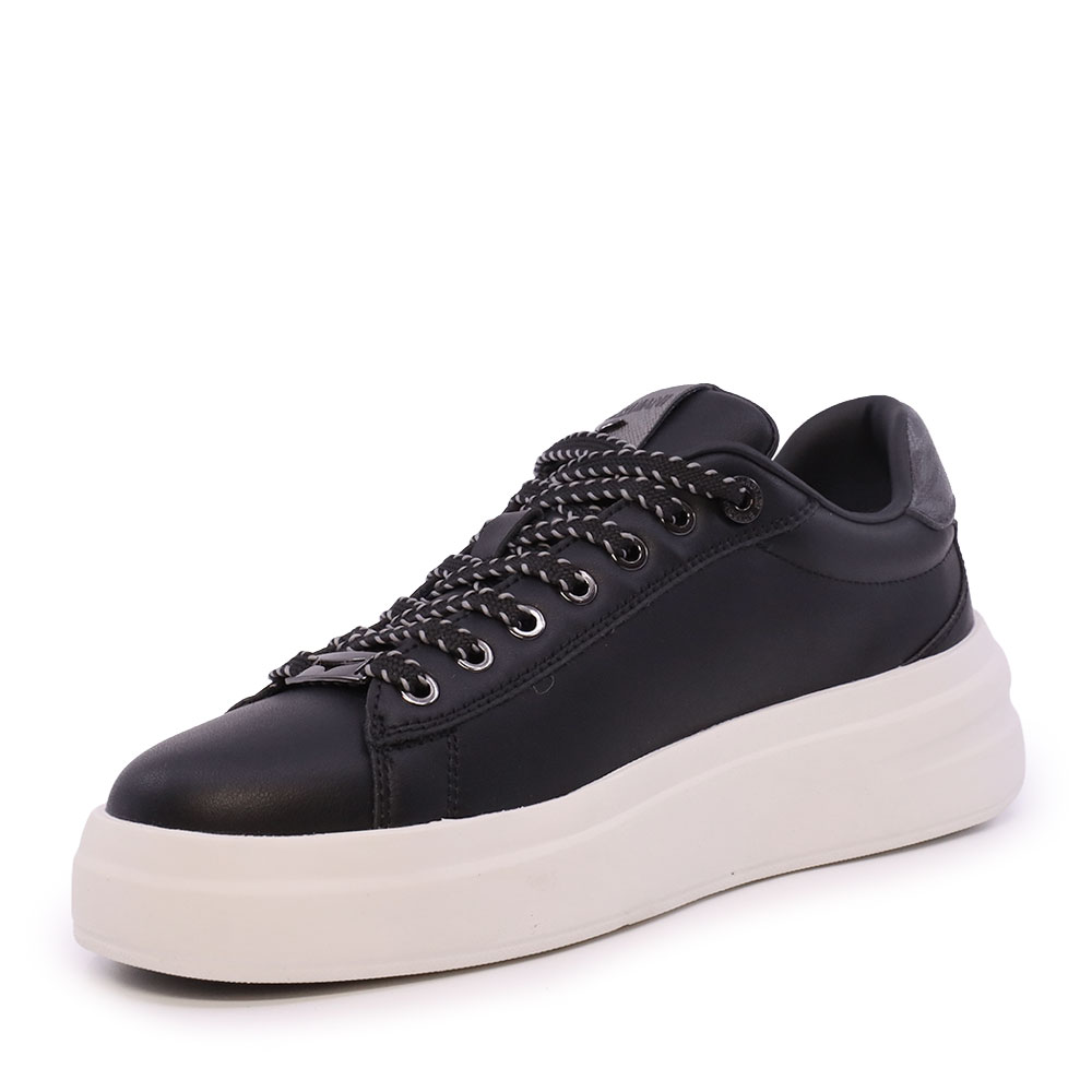 Sneakers femei Alberto Guardiani Aeris Logo negri 812DP62513N