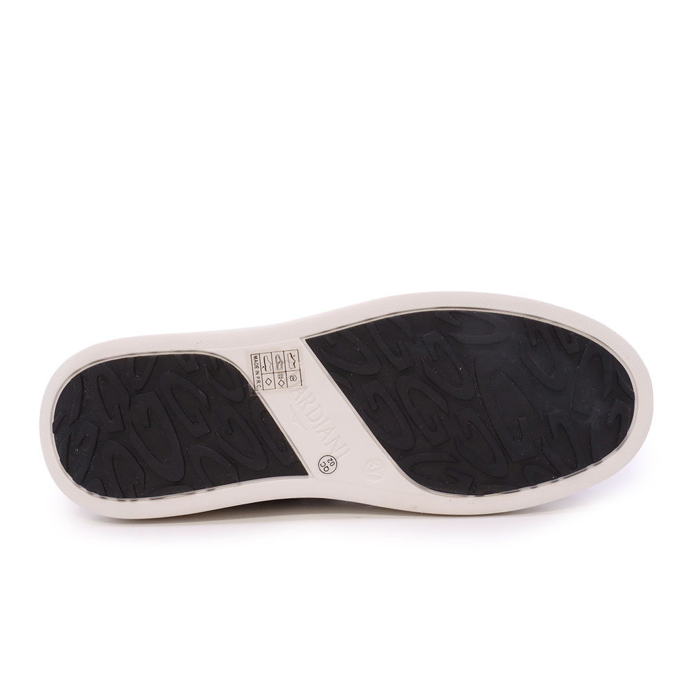 Sneakers femei Alberto Guardiani Aeris Logo negri 812DP62513N