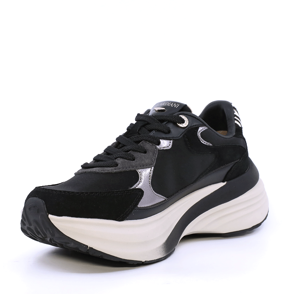 Sneakers femei Alberto Guardiani Astra Safari negri 812DP62540N