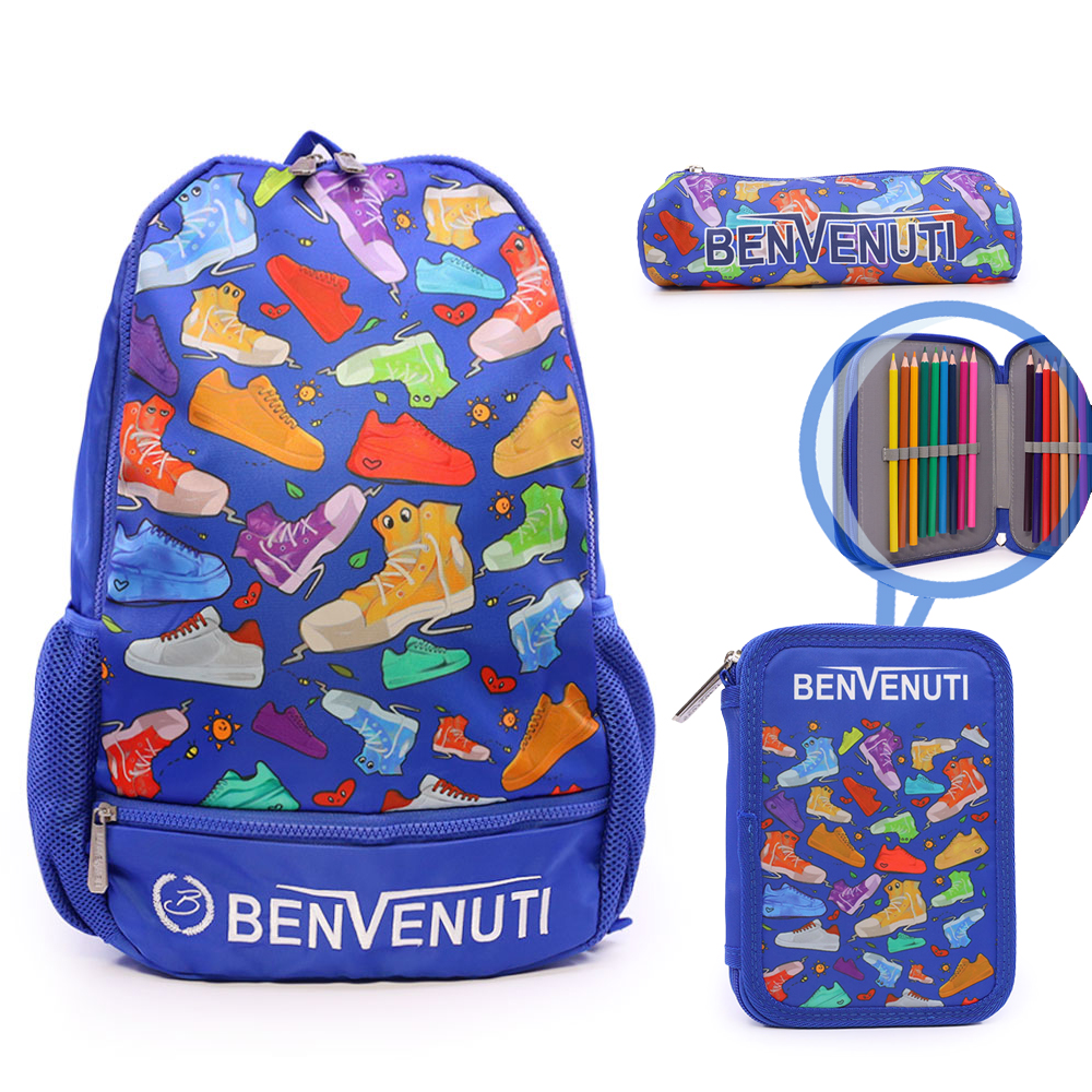 Benvenuti Set ghiozdan Benvenuti 248setghiozdanonbl