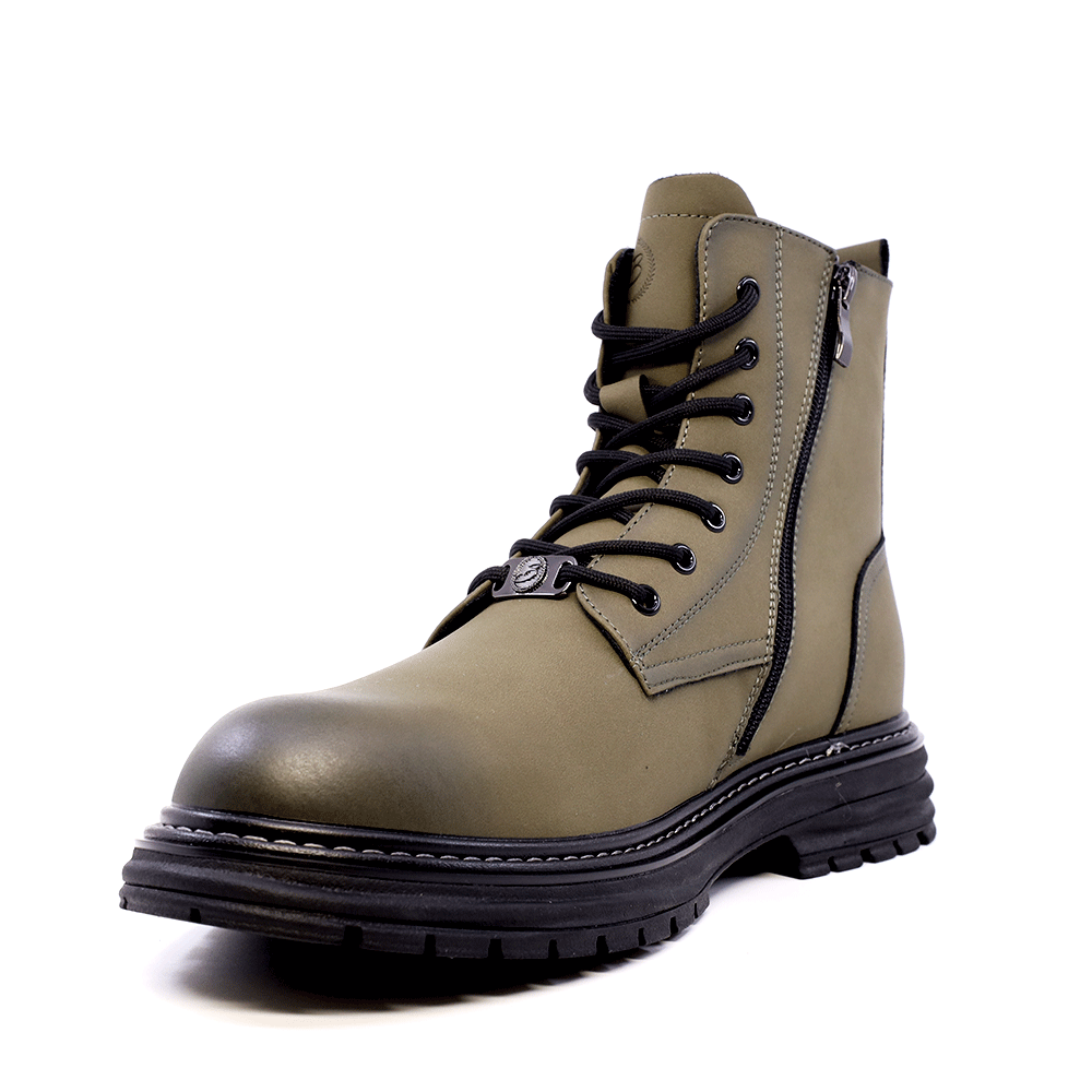 Ghete army bărbați Benvenuti verzi din piele nabuck 3858BG542V