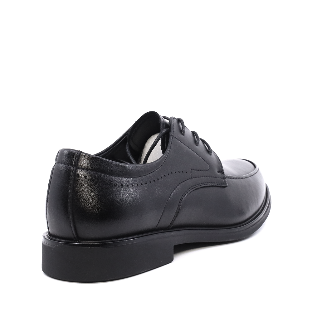 Pantofi derby bărbați Benvenuti negri din piele  3851BP083N