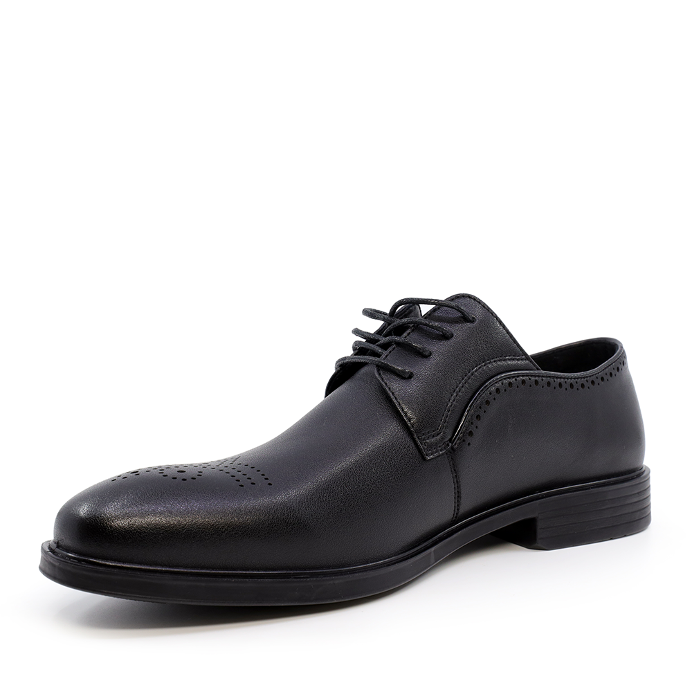 Pantofi barbati Benvenuti negri din piele 3855bp33310n