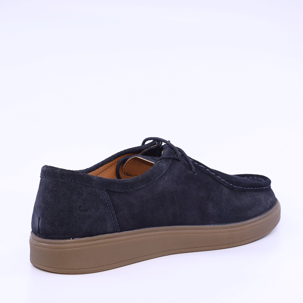 Pantofi bărbați Benvenuti bleumarin din piele întoarsă 909bp7569vbl