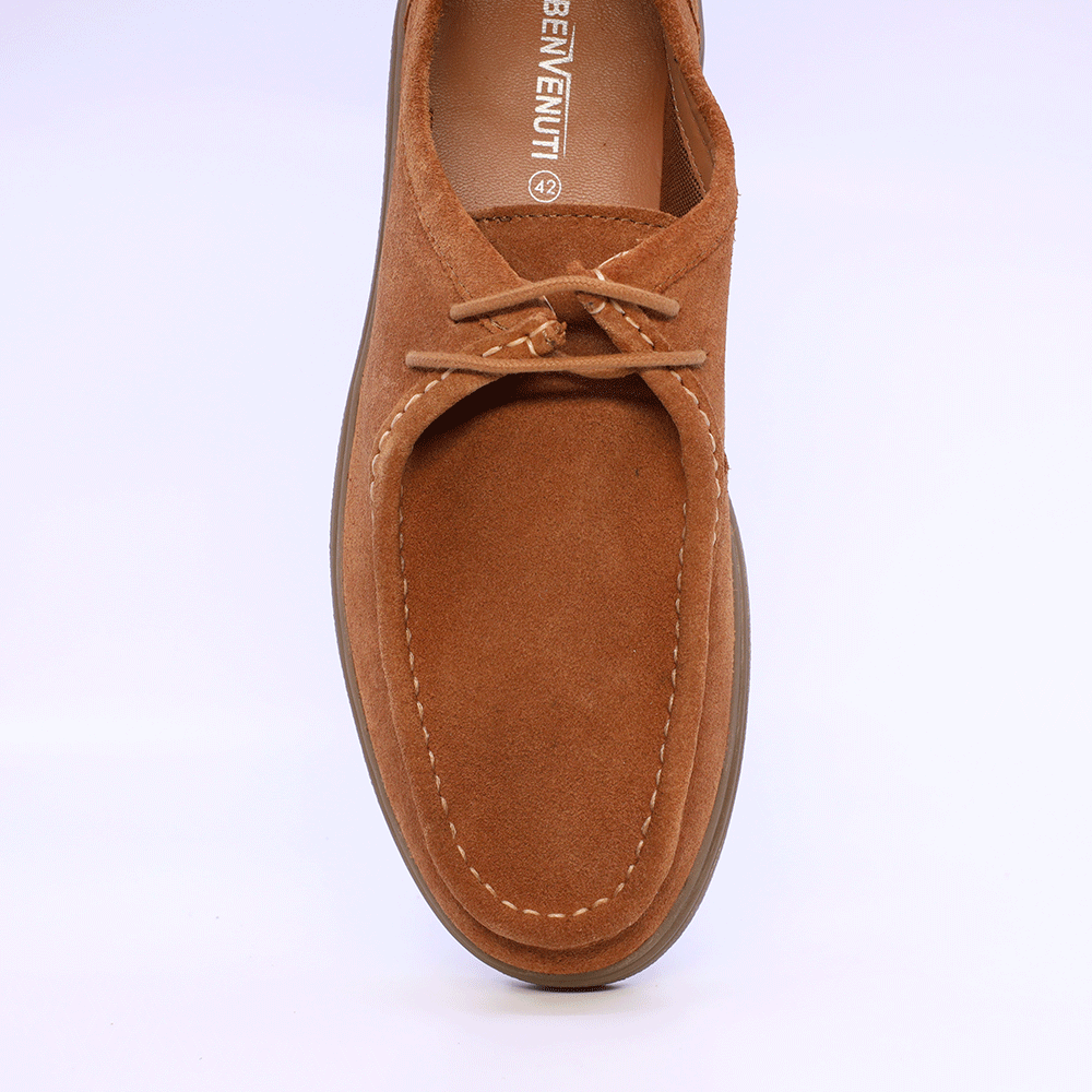 Pantofi bărbați Benvenuti cognac din piele întoarsă 909bp7569vco