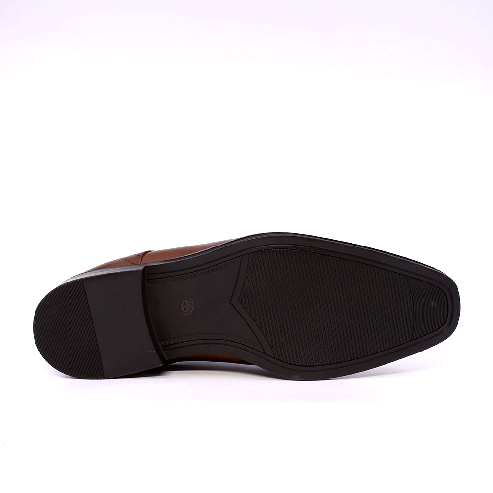 Pantofi derby bărbați Benvenuti maro din piele 2169BP2935M