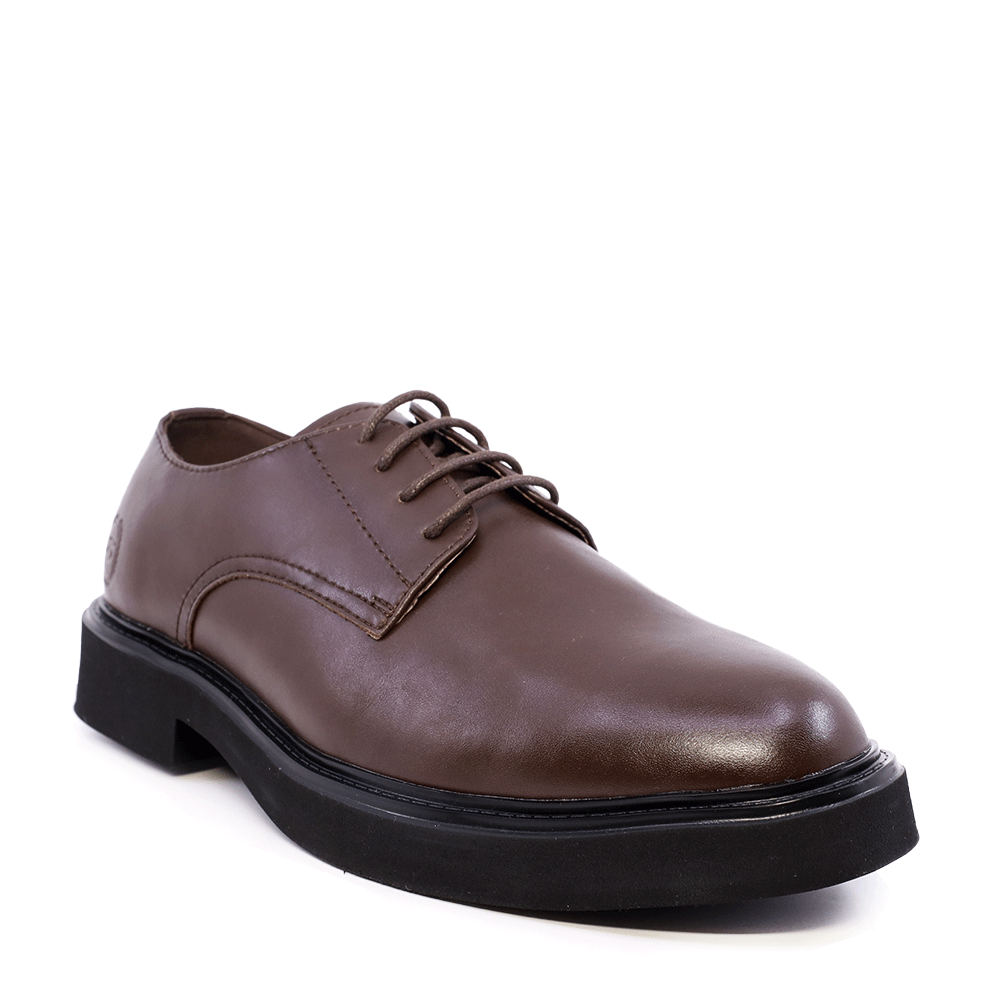 Pantofi derby bărbați Benvenuti maro din piele 1200BP258642M - 1 | YEO