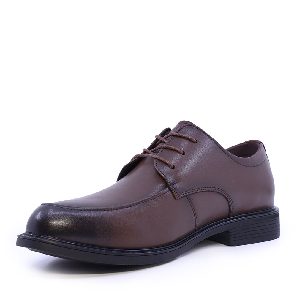 Pantofi derby bărbați Benvenuti maro din piele 3852BP093M