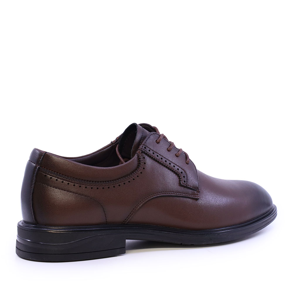 Pantofi derby bărbați Benvenuti maro din piele 3852BP094M