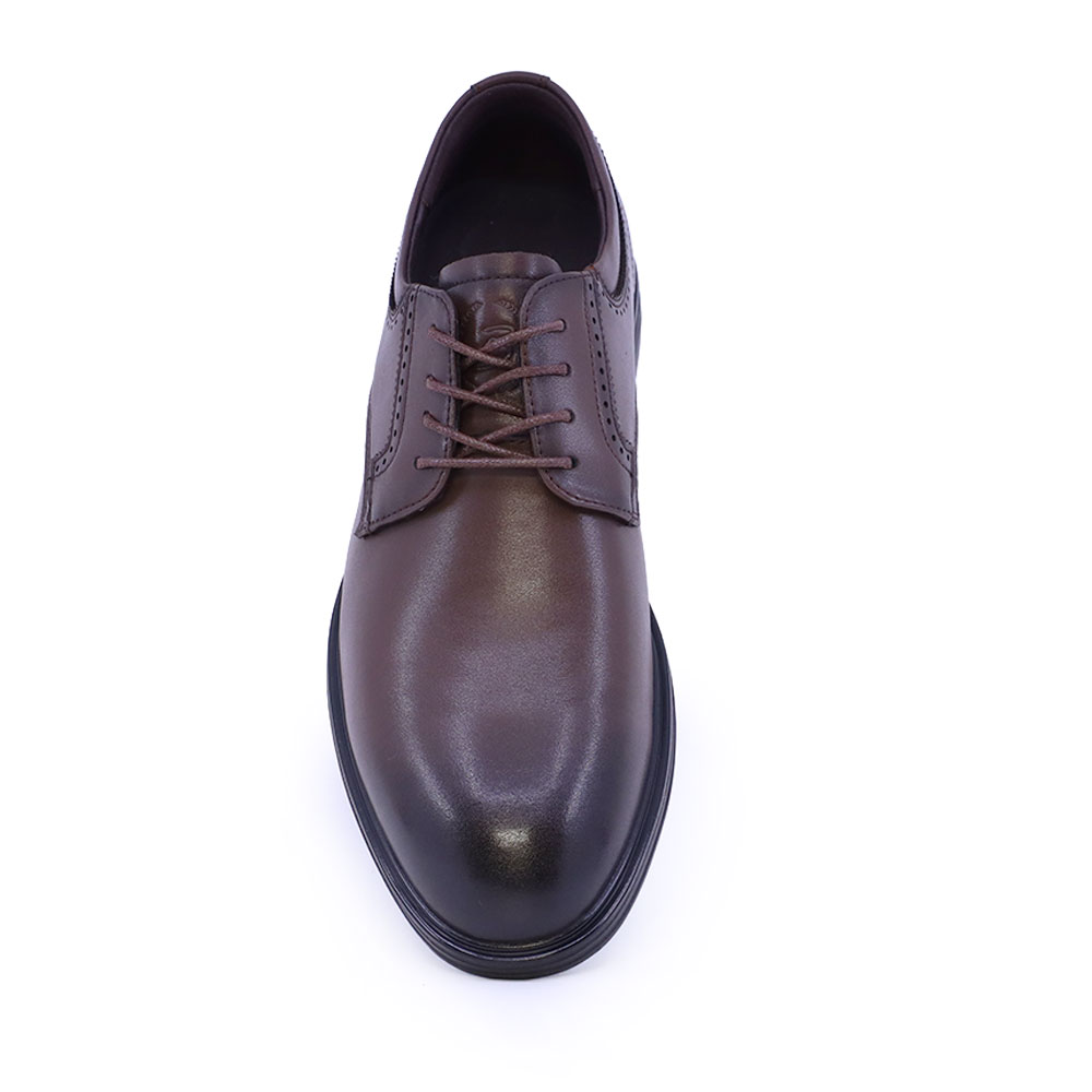 Pantofi derby bărbați Benvenuti maro din piele 3852BP094M