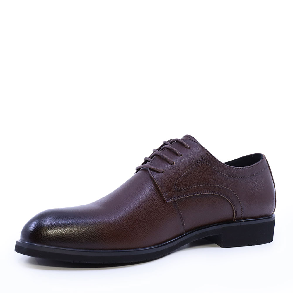 Pantofi derby bărbați Benvenuti maro din piele 3850BP324M
