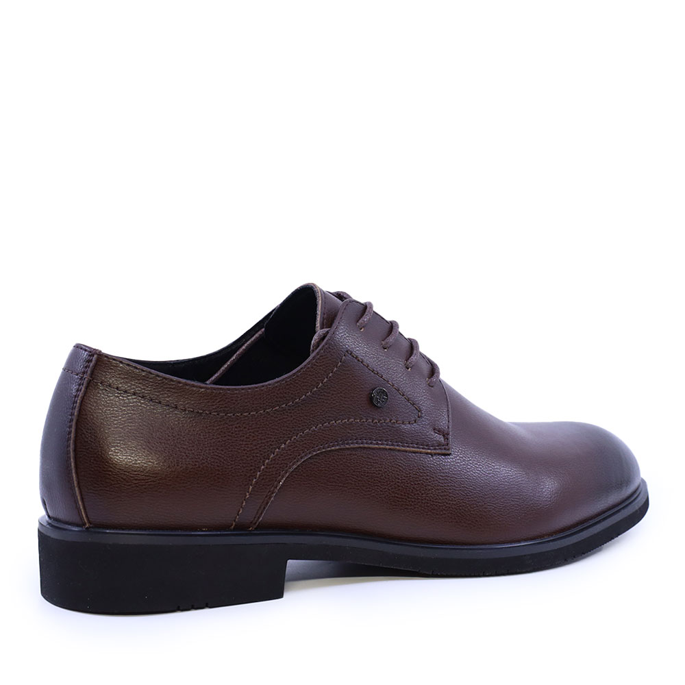 Pantofi derby bărbați Benvenuti maro din piele 3850BP324M