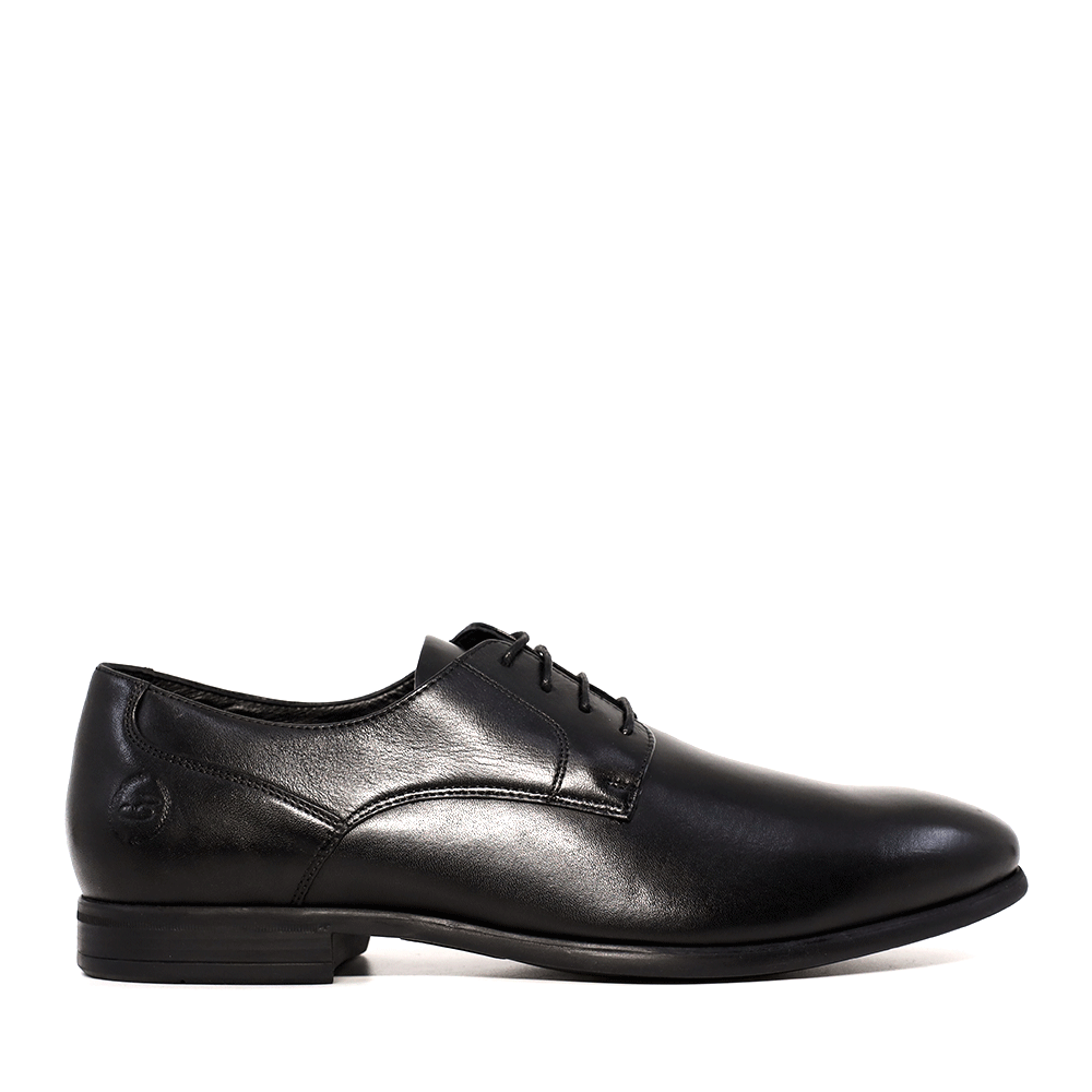 Pantofi derby bărbați Benvenuti negri din piele 2160BP3300N
