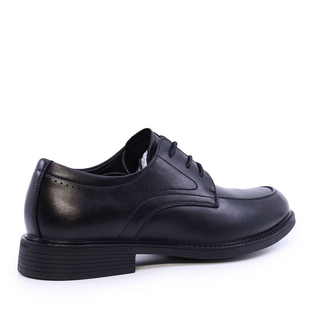Pantofi derby bărbați Benvenuti negri din piele 3852BP093N