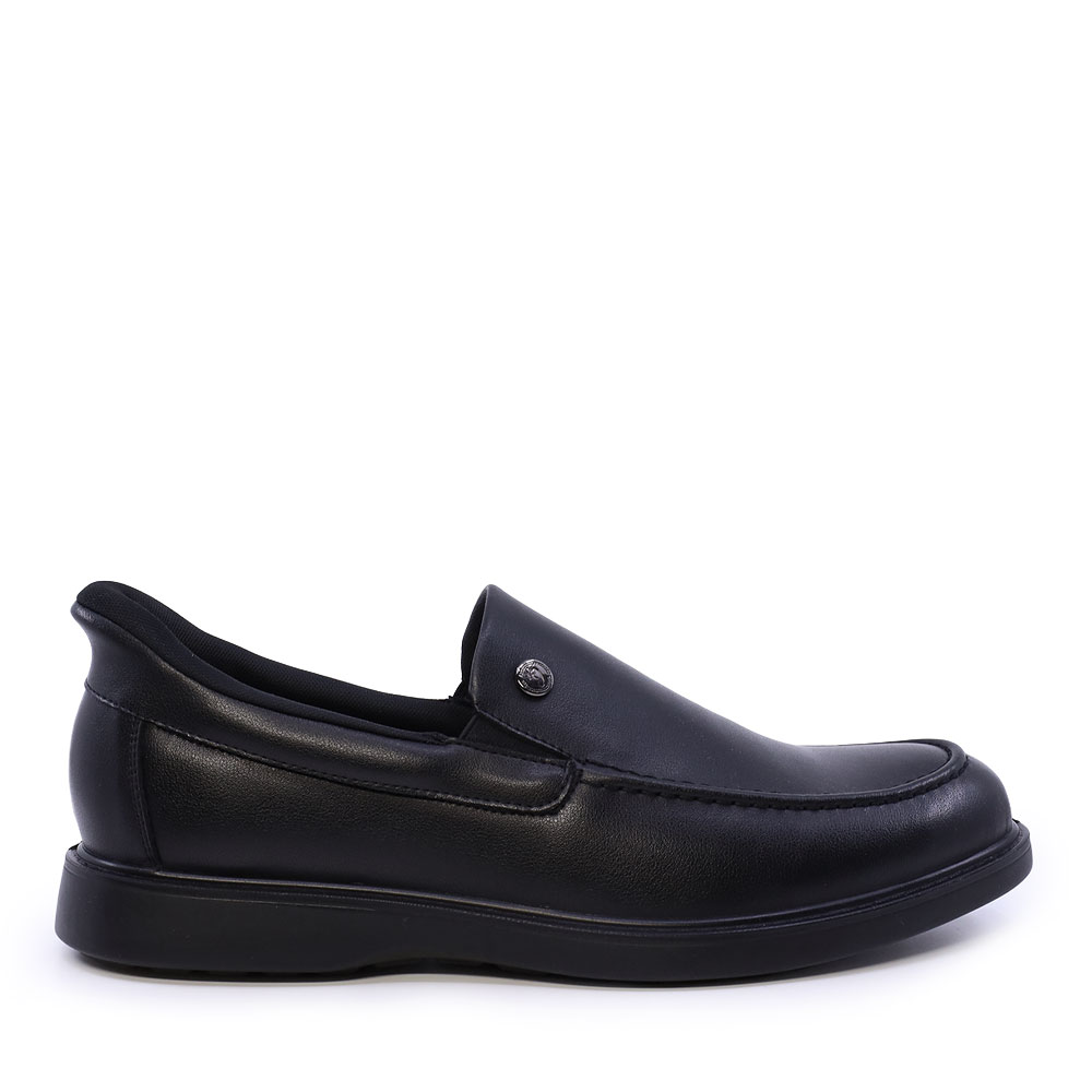 Benvenuti Pantofi tip loafer bărbați Benvenuti negri din piele 3852BP867N