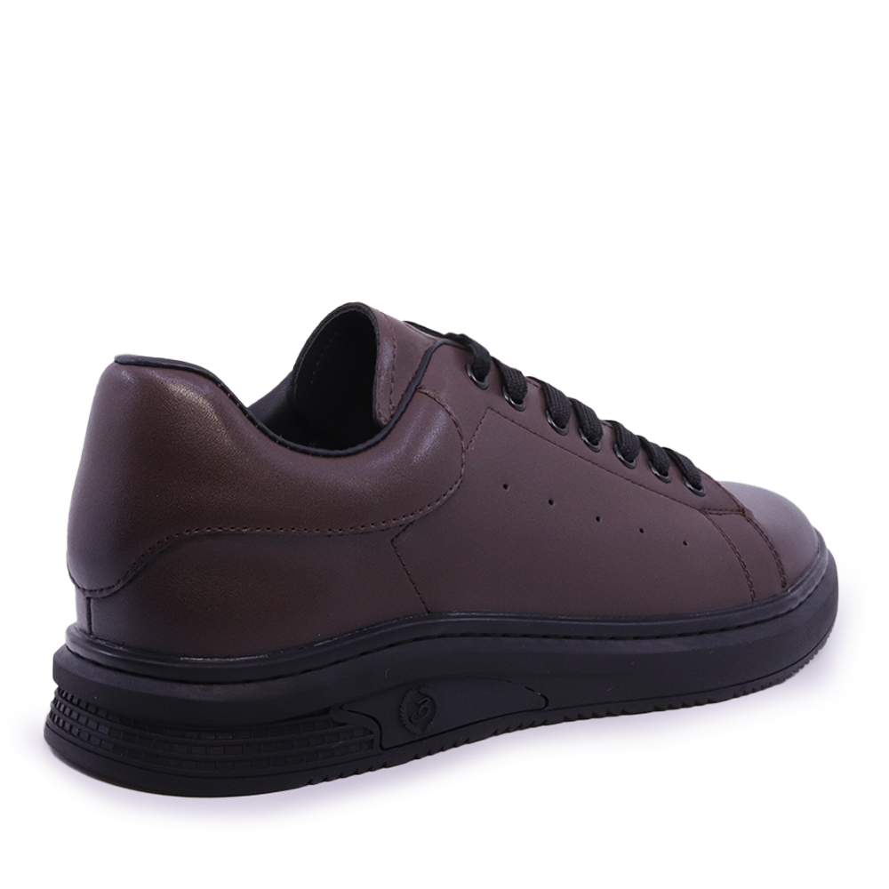 Sneakers bărbați Benvenuti maro din piele 3858BP139M