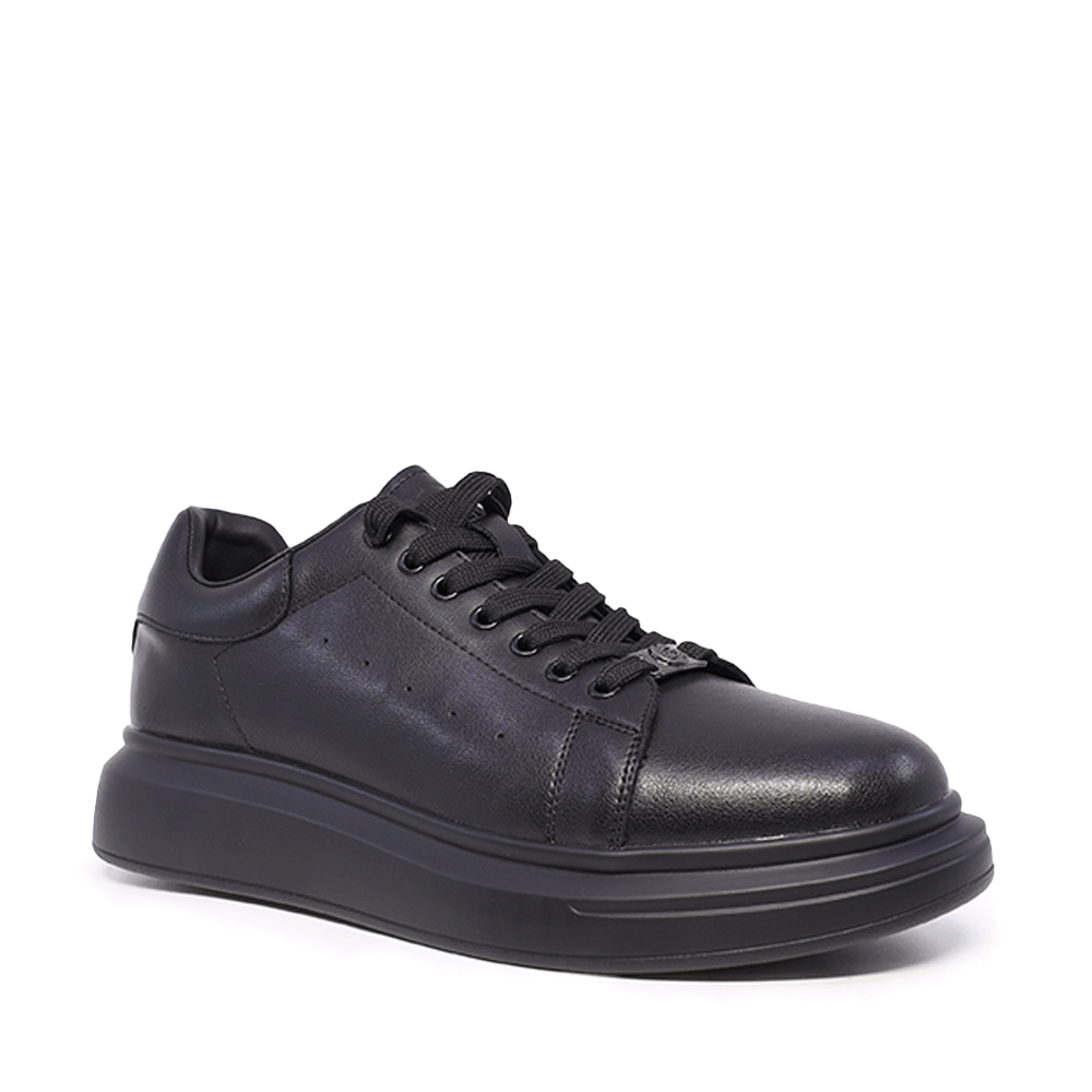 Sneakers bărbați Benvenuti negri din piele 3852bp311n