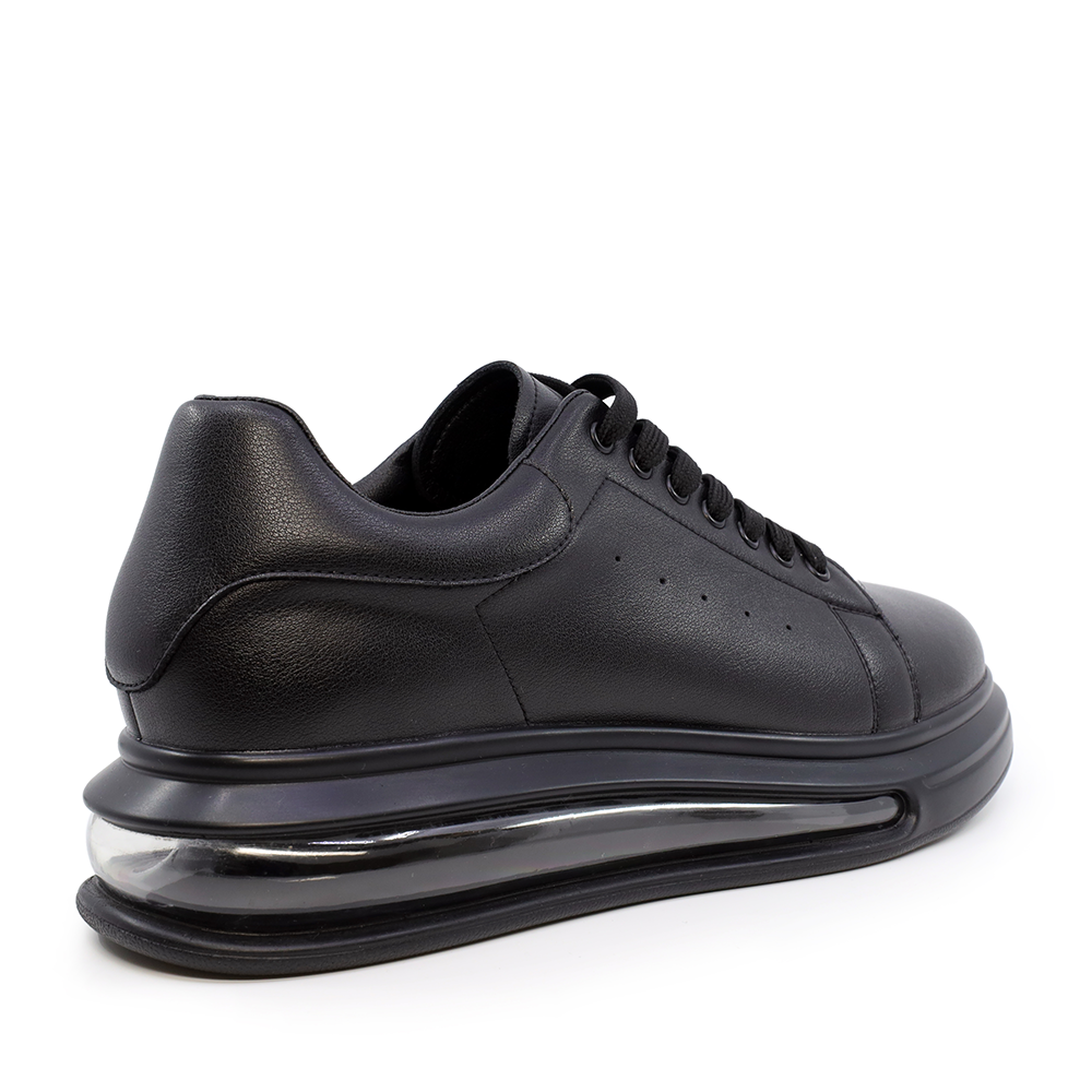 Sneakers bărbați Benvenuti negri din piele 3850bp317n