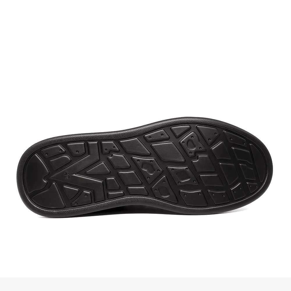 Sneakers bărbați Benvenuti negri din piele 3850bp317n