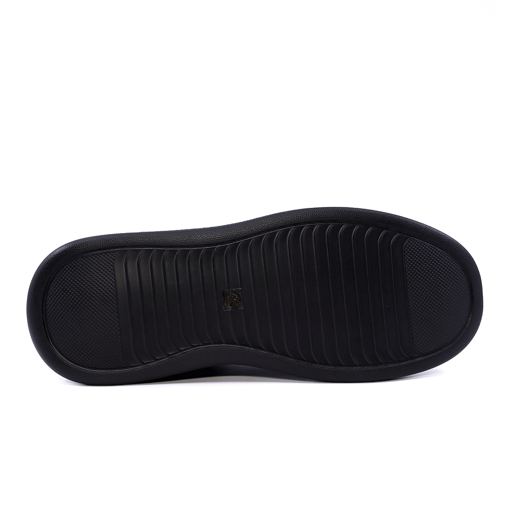 Sneakers ușori bărbați Benvenuti negri din piele 3859BP582N
