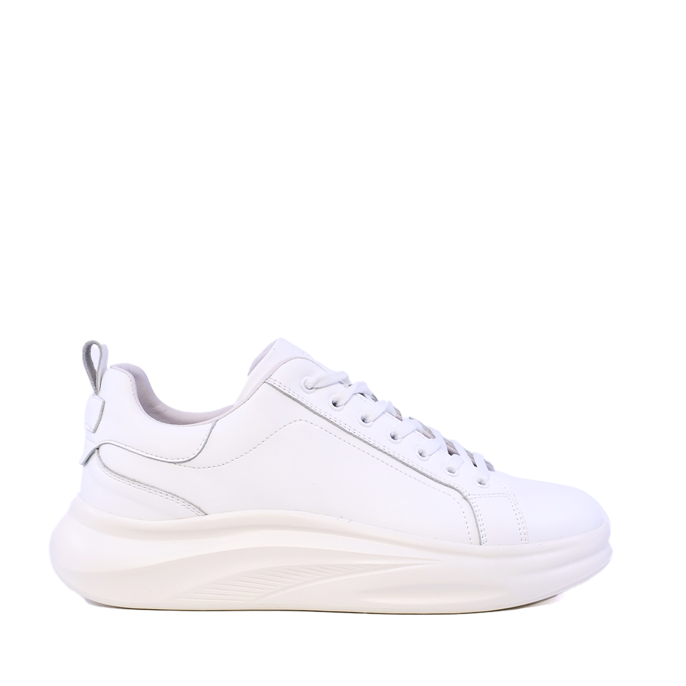 Adidasi  barbati Benvenuti albi din piele   1921BP0078A