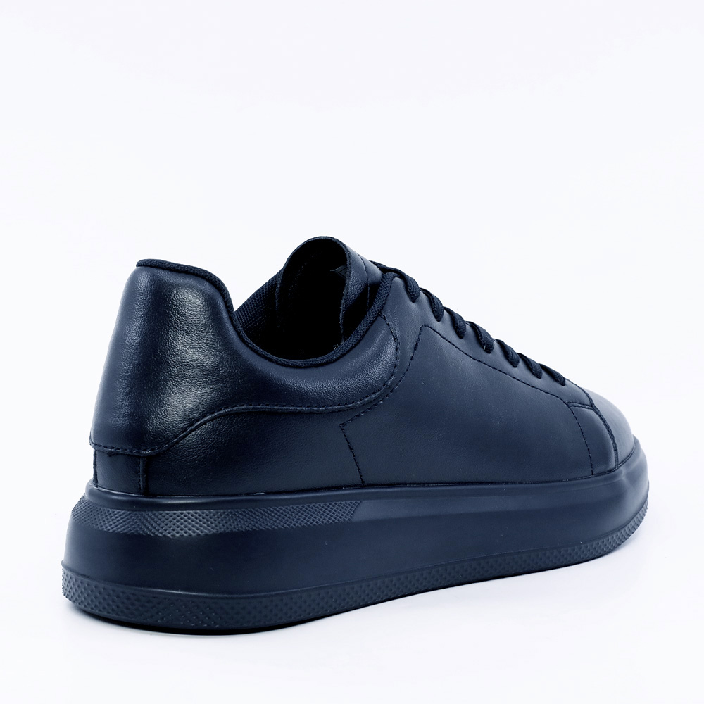 Sneakers bărbați Benvenuti bleumarin din piele 1532BP1110BL