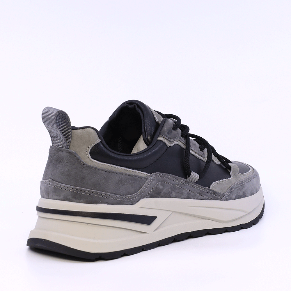 Sneakers bărbați Benvenuti gri din piele 1922BP5129VGR