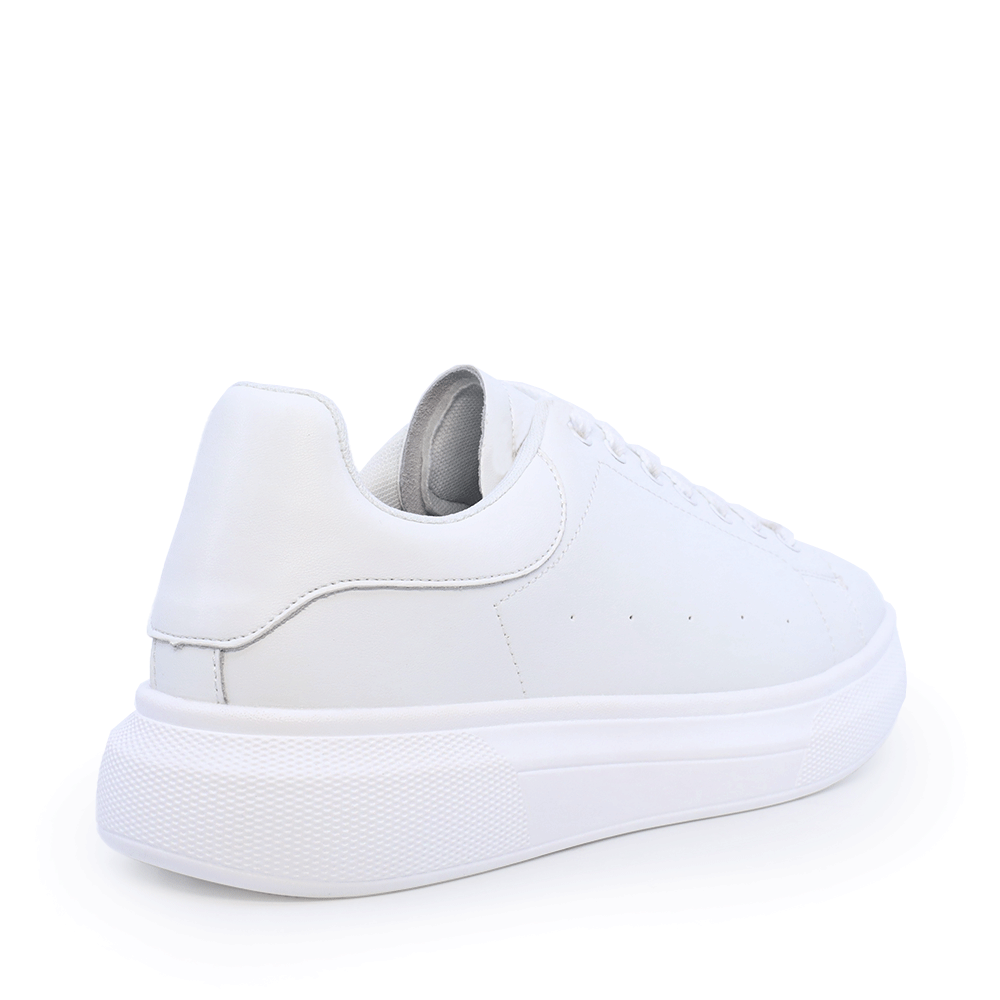 Sneakers ușori bărbați Benvenuti albi din piele 1539BP0702A