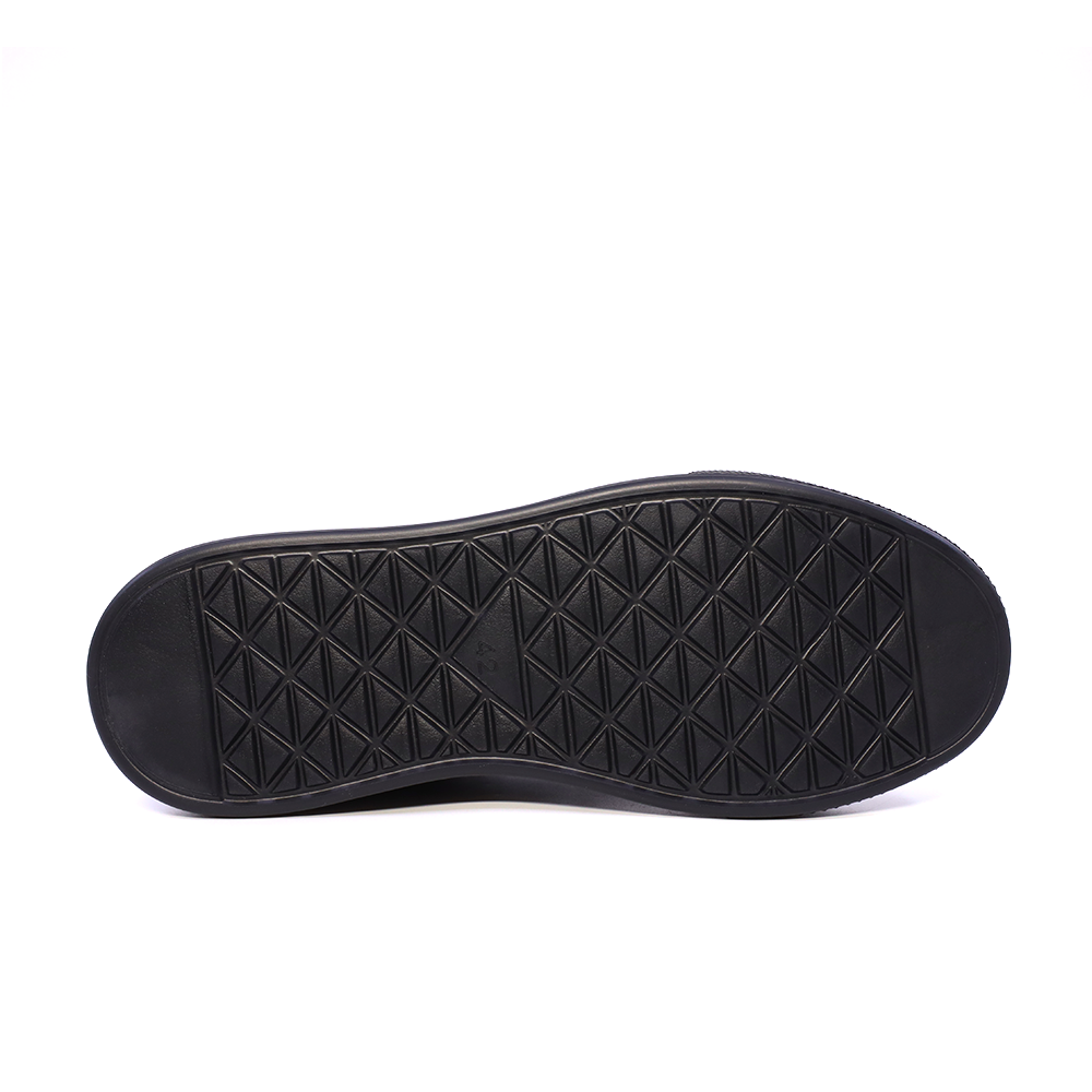 Sneakers ușori bărbați Benvenuti negri din piele 3859BP581N