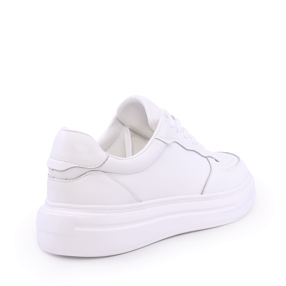 Men's lightweight sneakers Benvenuti white leather 3859BP587A