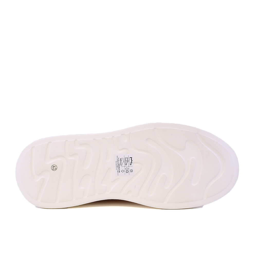 Sneakers ușori bărbați Benvenuti galbeni din piele întoarsă  1921BP0079VG