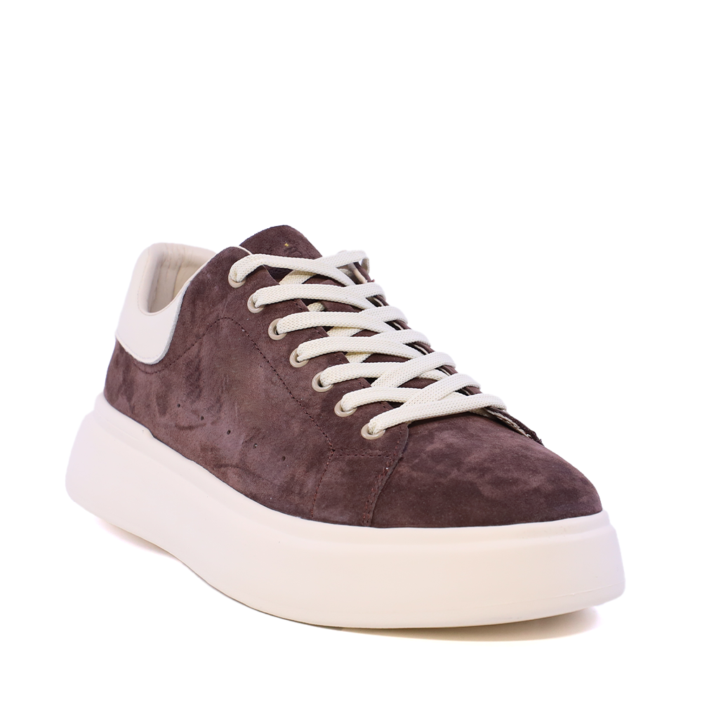 Sneakers ușori bărbați Benvenuti maro din piele întoarsă  1921BP0079VM - imagine 2