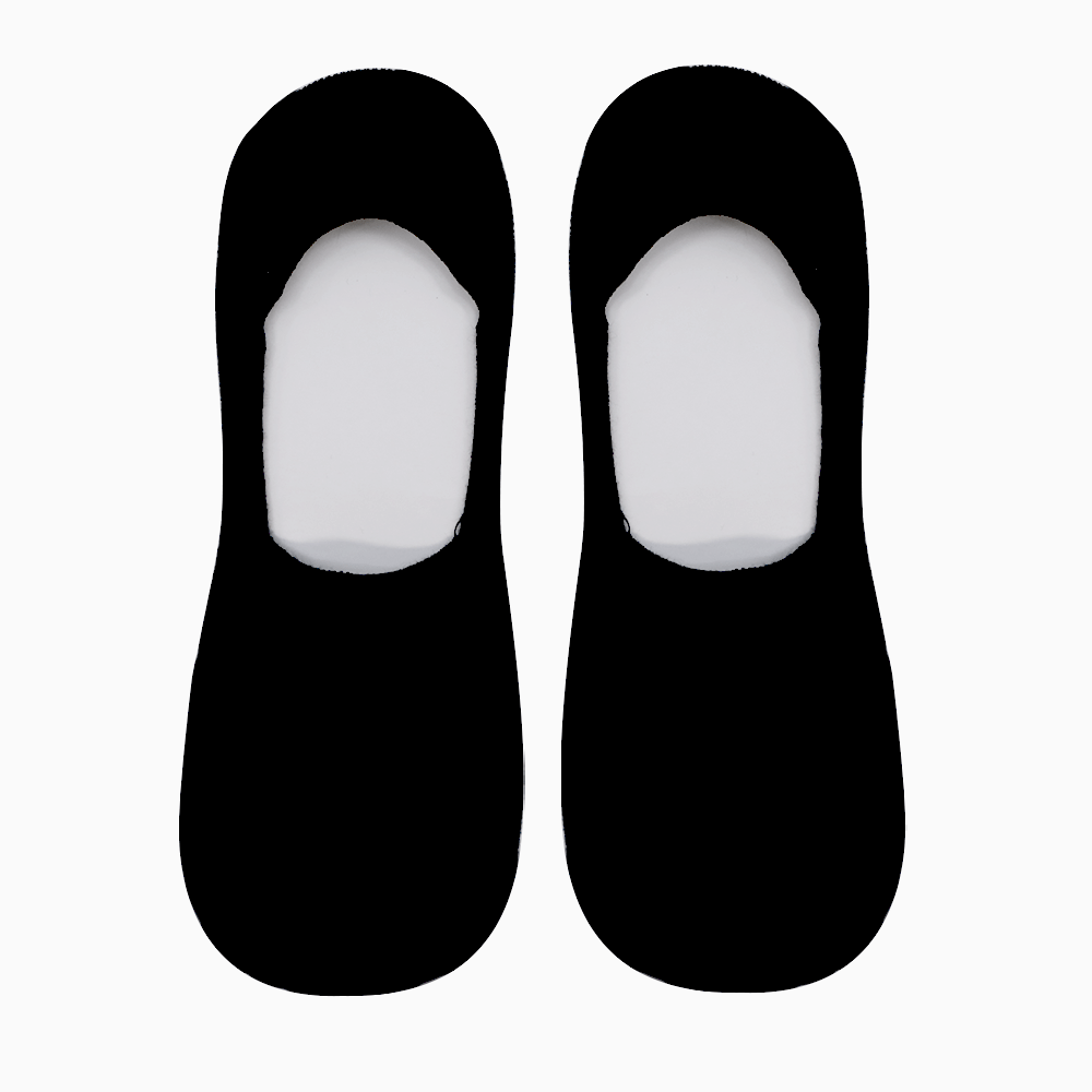 Șosete scurte tălpici pentru bărbați negre 323bsosulx20n