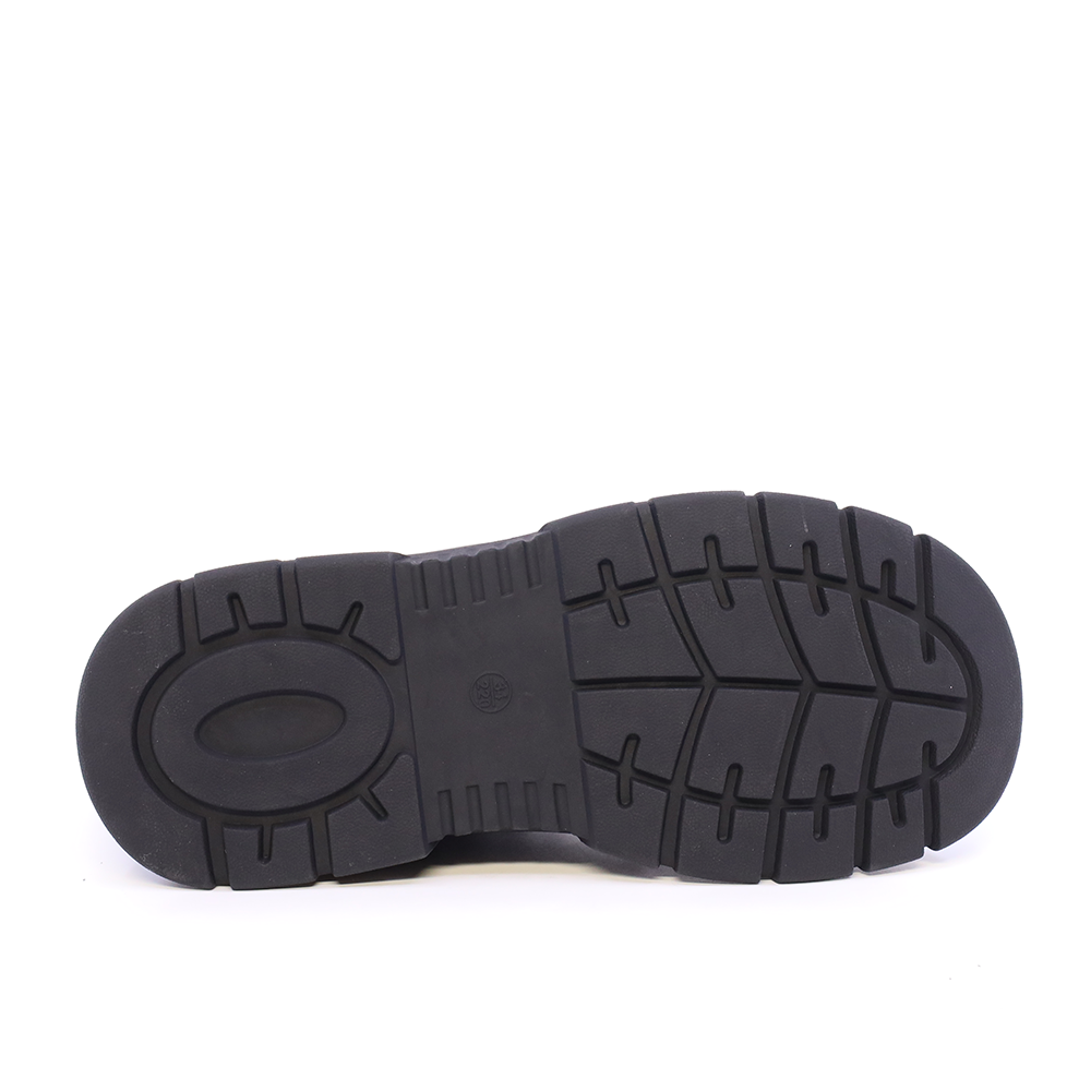 Ghete copii Benvenuti  negre din piele nabuck 3790MG013N