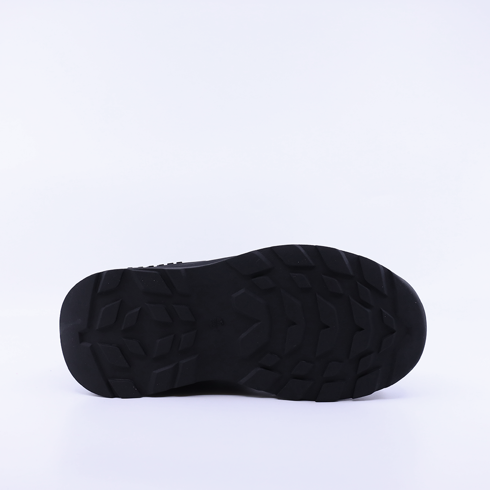 Ghete copii   Benvenuti  negre  din piele si textil 3790MG004N