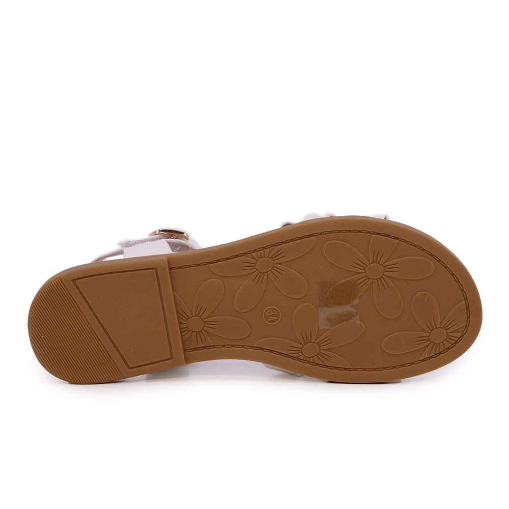 Solo Donna Girls Sandals White 2579FS1109A
