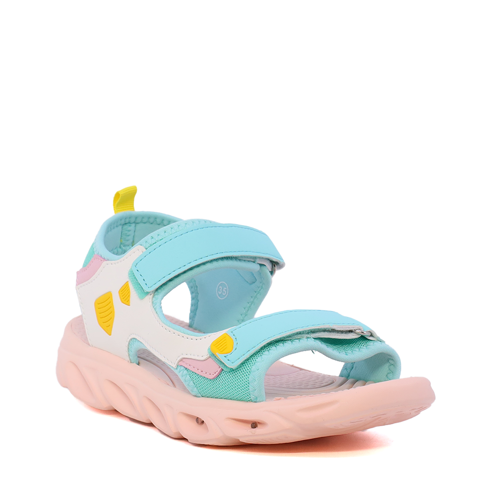 Sandale fete Benvenuti multicolore cu luminițe 1531FS0527MU - imagine 2