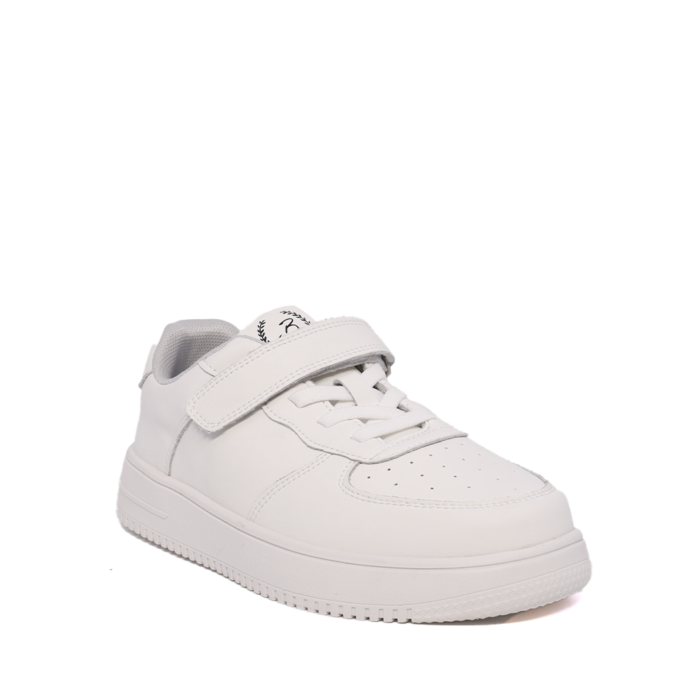 Sneakers baieți Benvenuti albi din piele 3790MP005A - 1 | YEO
