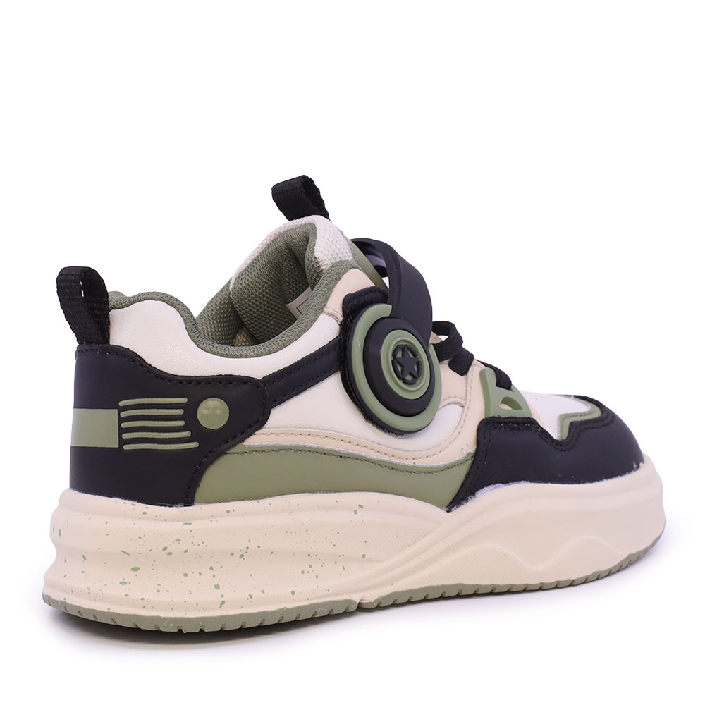 Sneakers băieti Benvenuti kaki 1532MP0420V