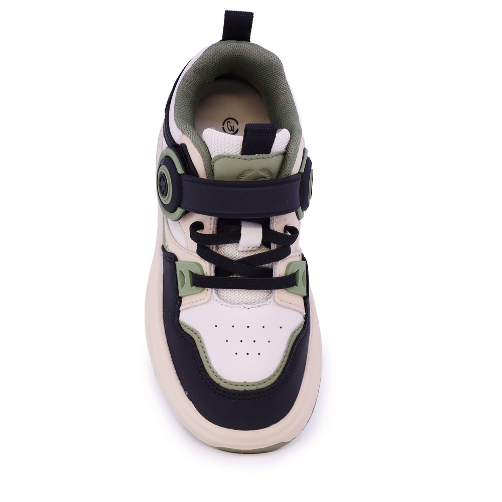 Sneakers băieti Benvenuti kaki 1532MP0420V