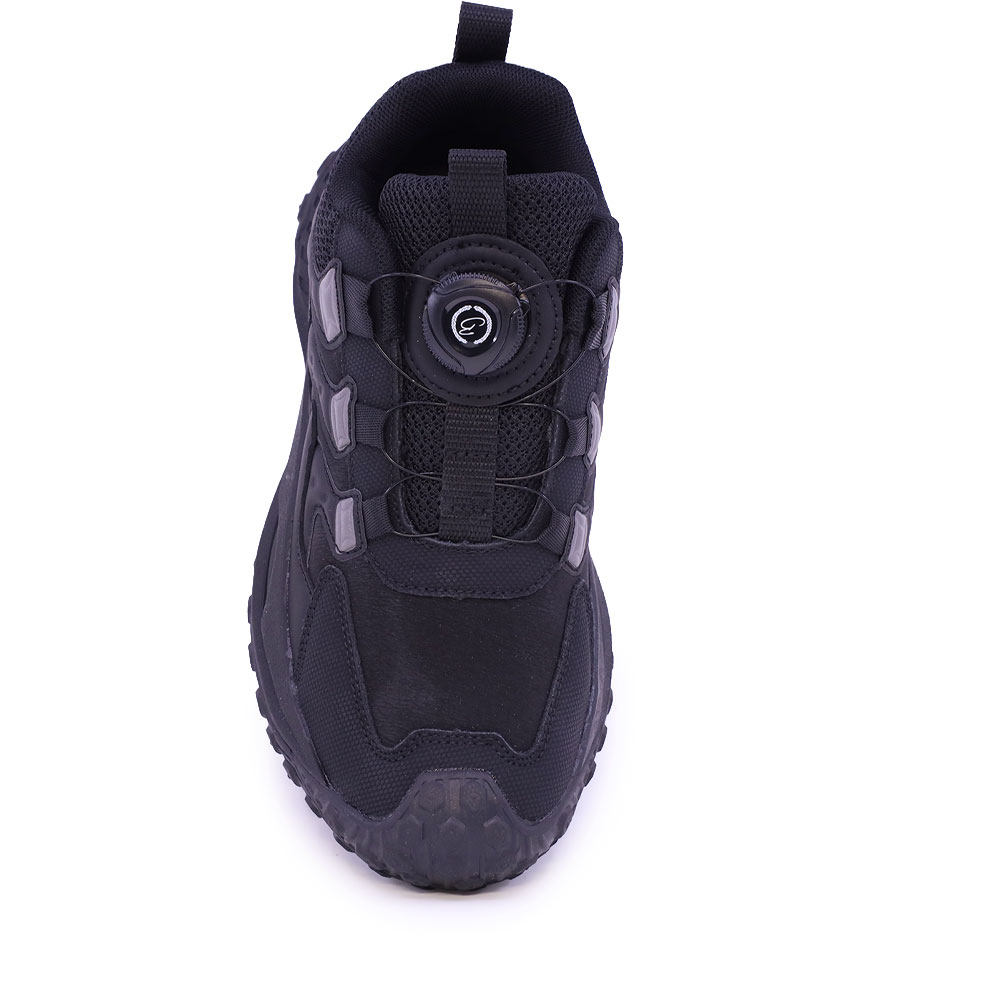 Sneakers băieți Benvenuti negri 1532MP2600N