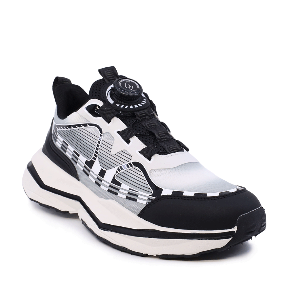 Sneakers baieți Benvenuti negri din material textil  3791MP008NA - imagine 2