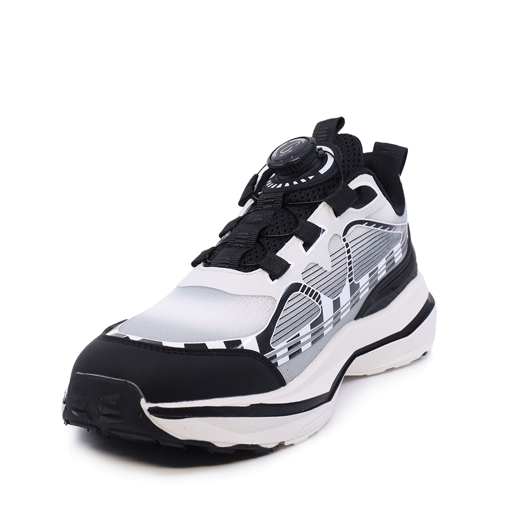 Sneakers baieți Benvenuti negri din material textil  3791MP008NA